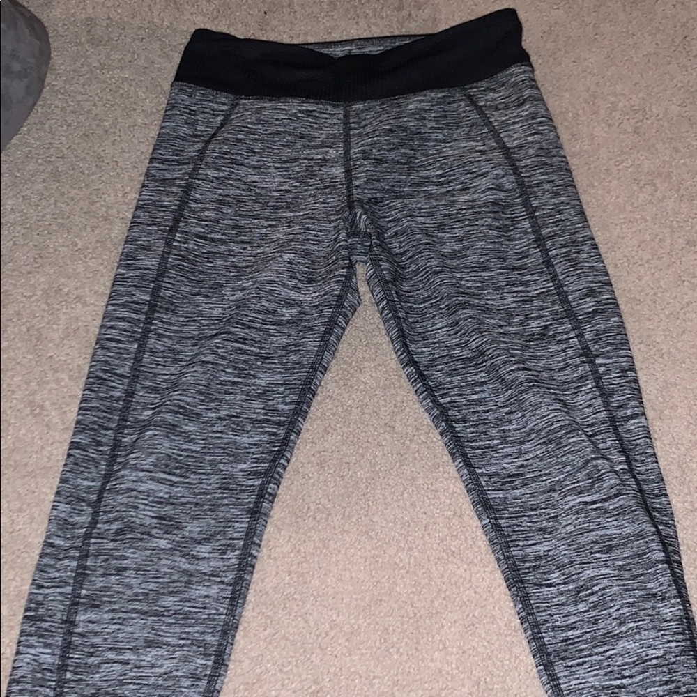 Black and white leggings